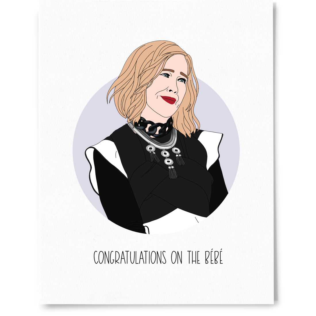 Moira Congratulations on the Bebe Card