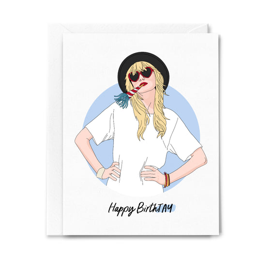 Happy BirthTAY Taylor Birthday Card