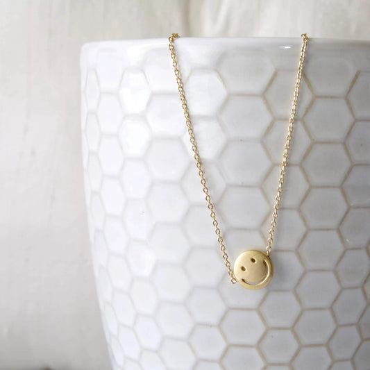Happy Smiley Face Necklace