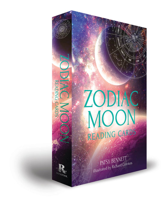 Zodiac Moon Reading Cards: 36 Full-Color Cards & Guidebook
