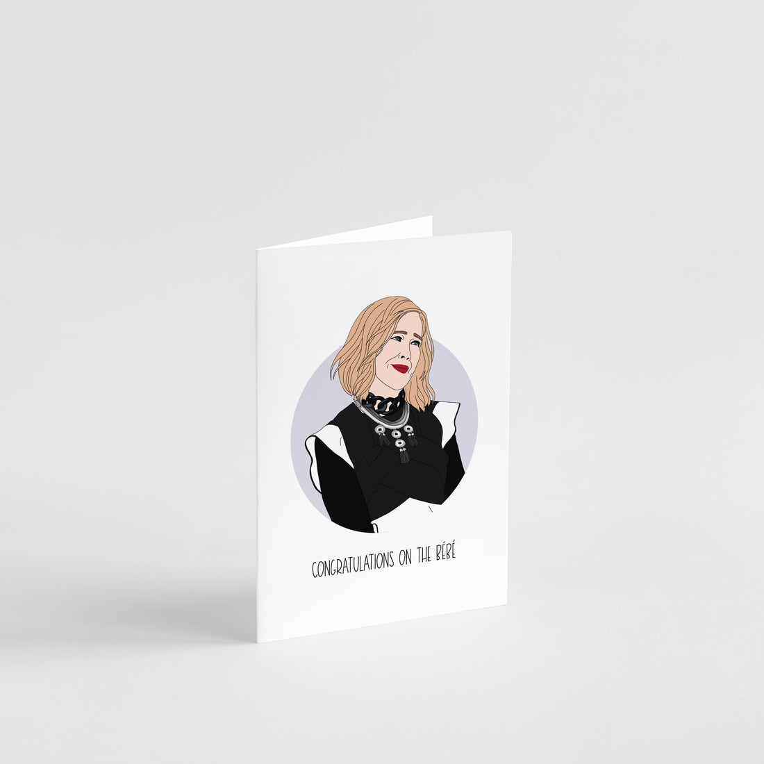 Moira Congratulations on the Bebe Card