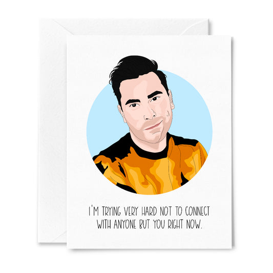 David Trying to Connect Card