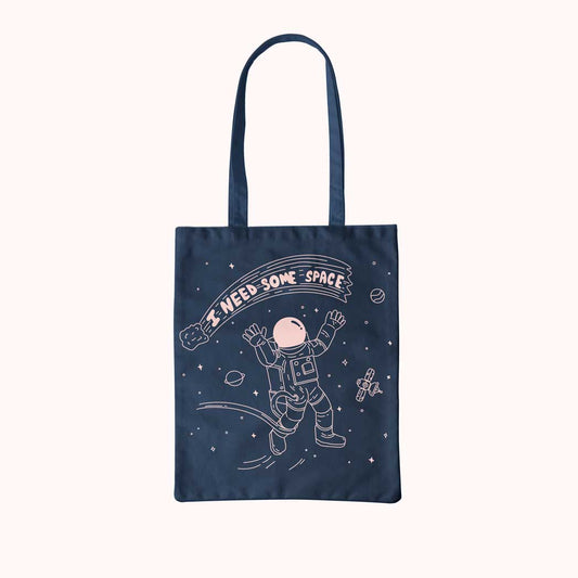 Navy Space Organic Cotton Tote