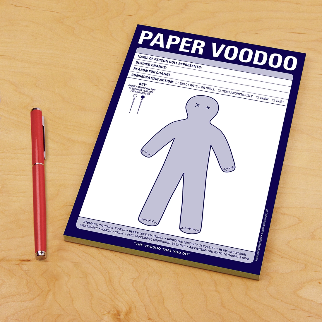 Paper Voodoo Pad