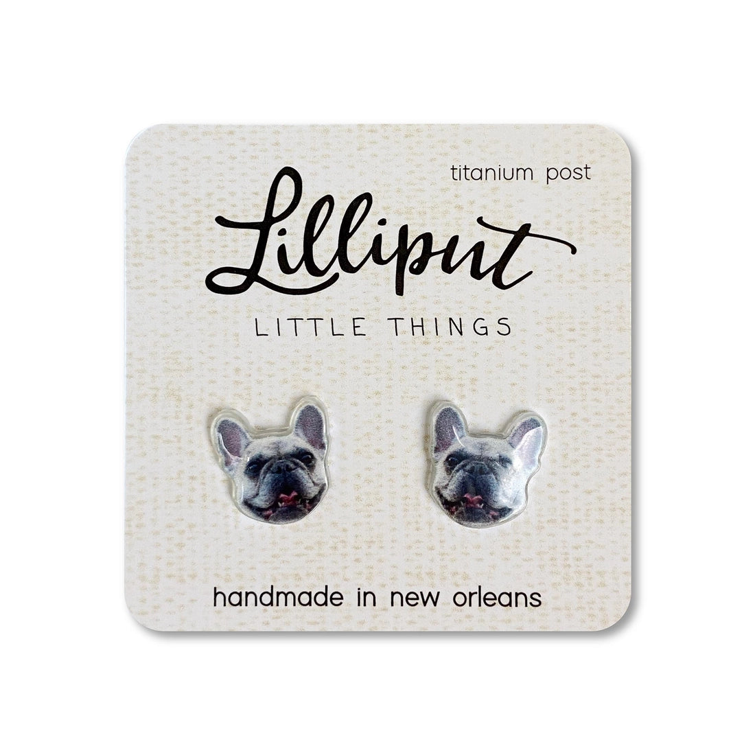 French Bulldog Earrings