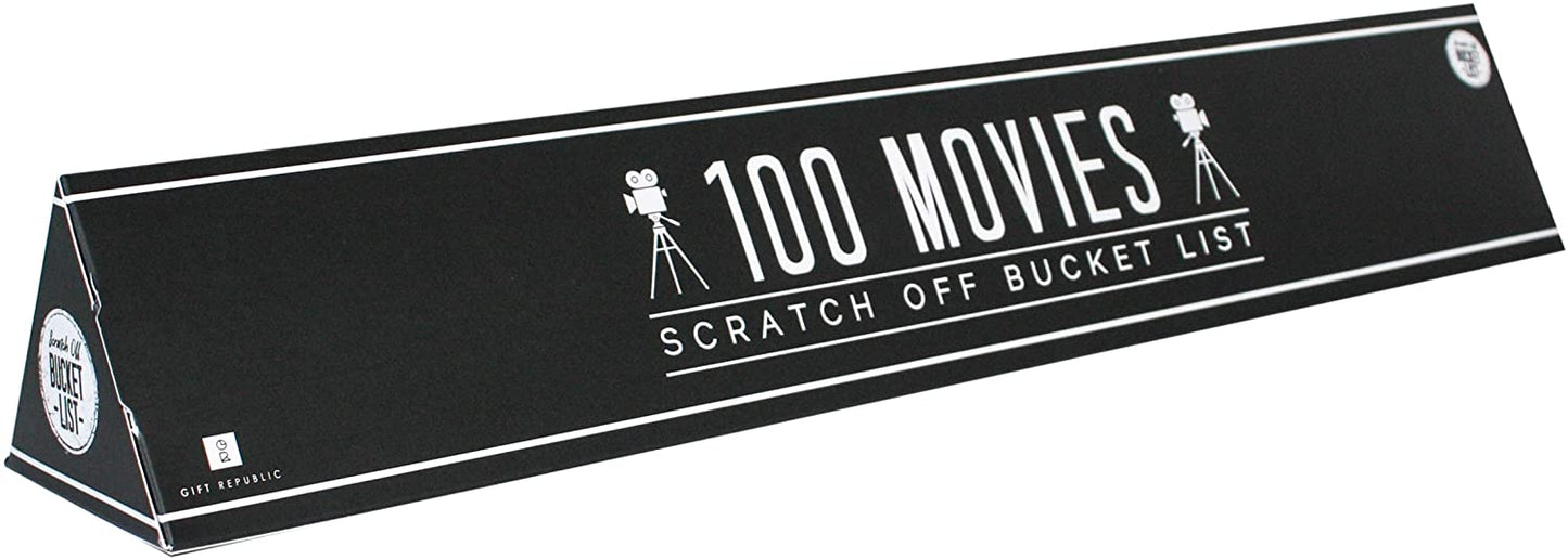 Scratch Poster - 100 Movies Bucket List