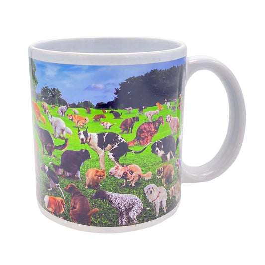Giant Pooping Puppies Mug