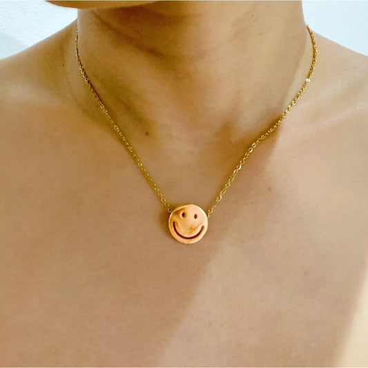 Happy Smiley Face Necklace
