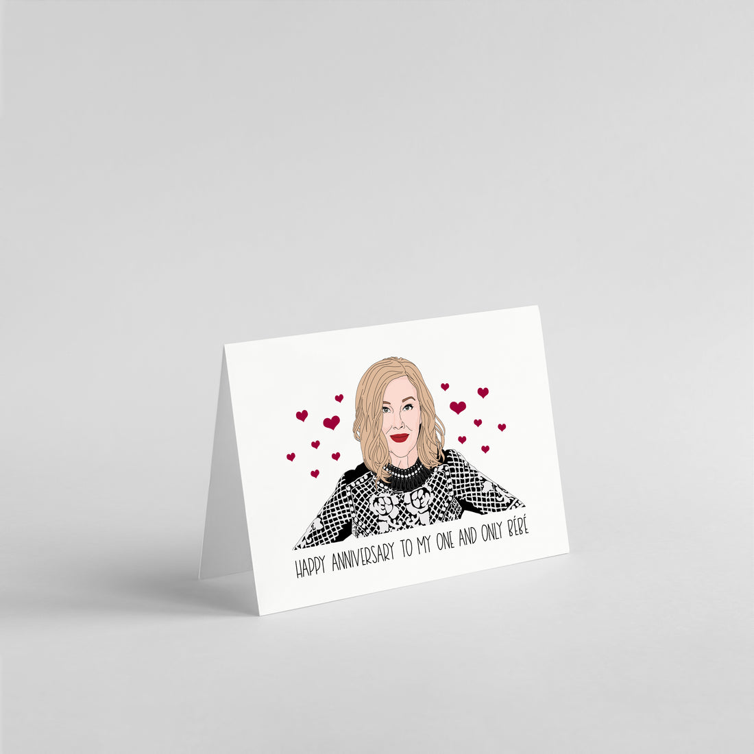 Moira Anniversary Bebe Card