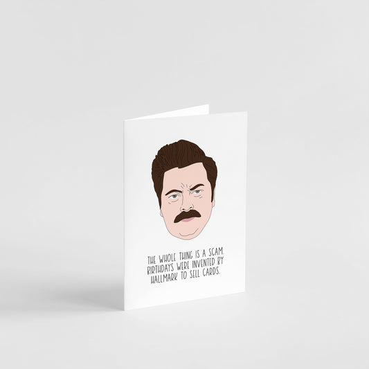 Ron Birthday Card