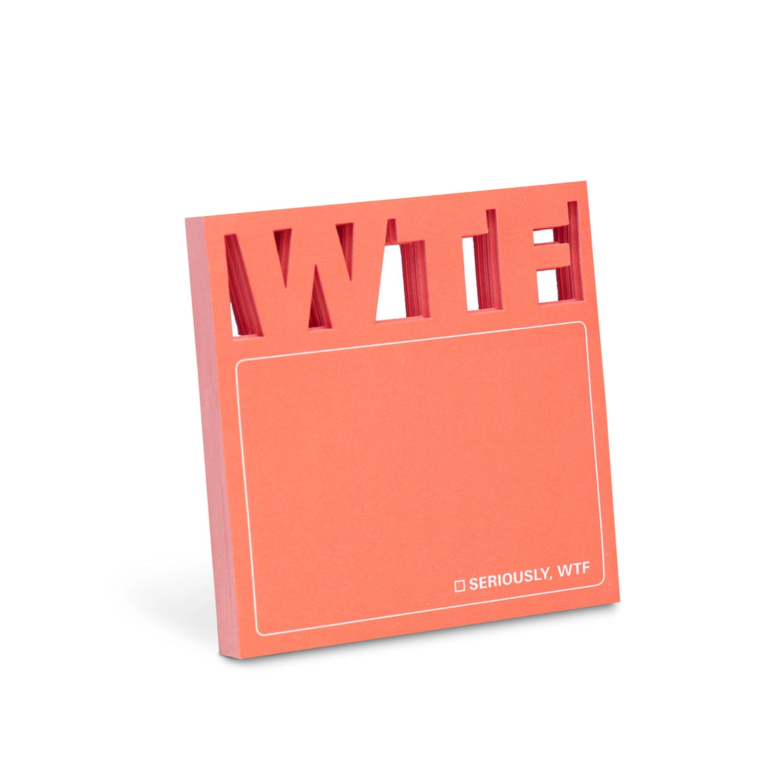 WTF Cutout Sticky Note