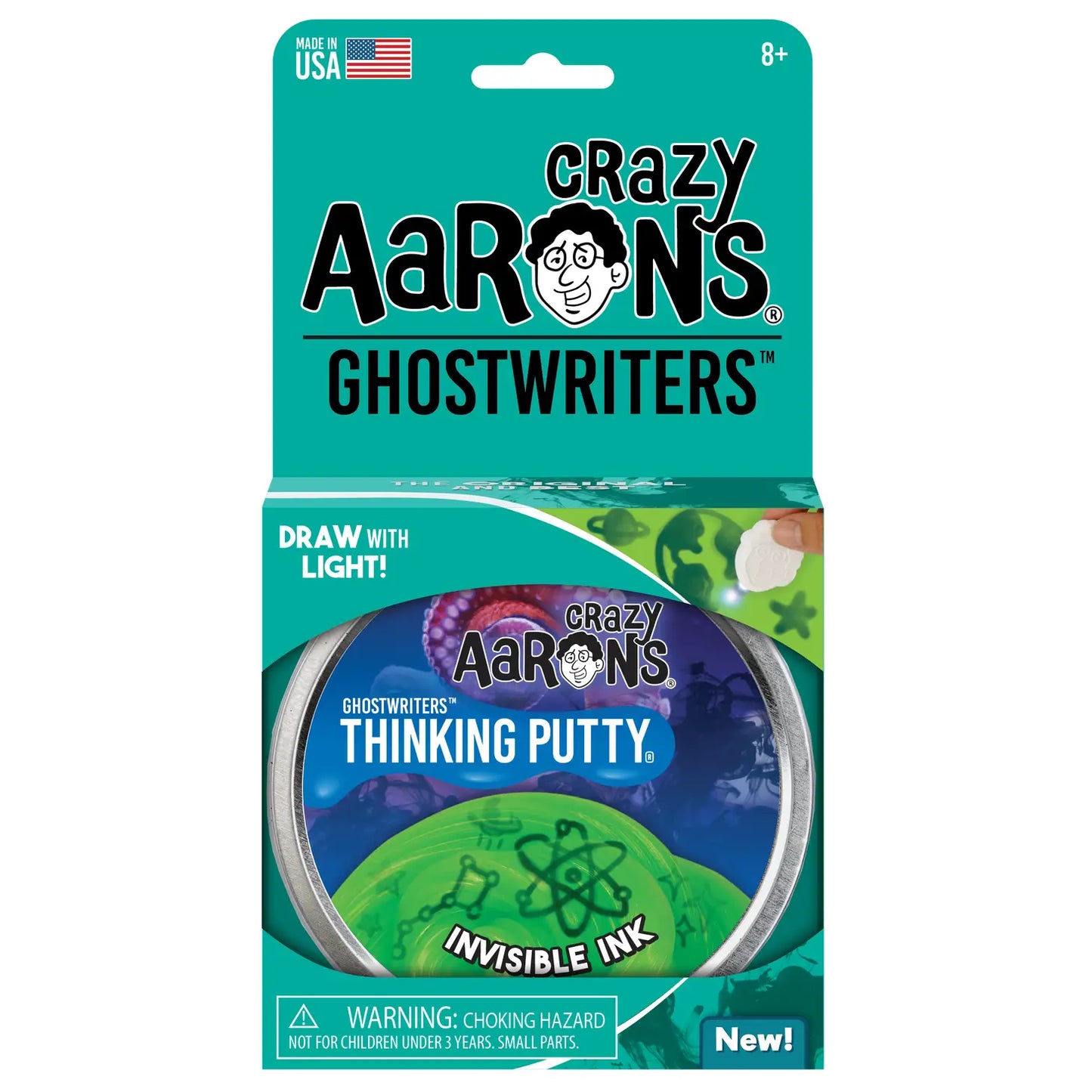 Putty - Invisible Ink Ghostwriter 4" Tin