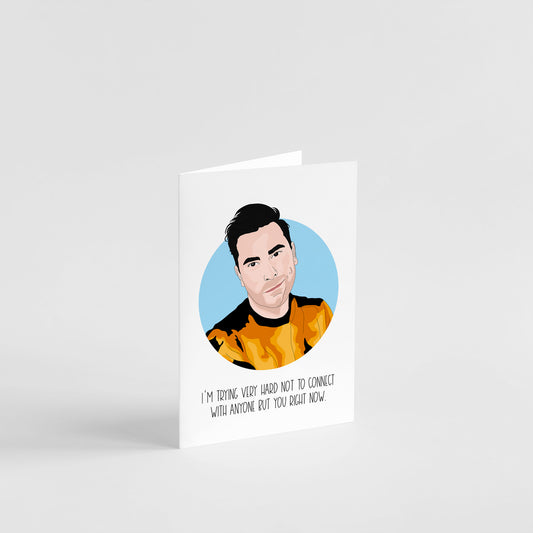 David Trying to Connect Card