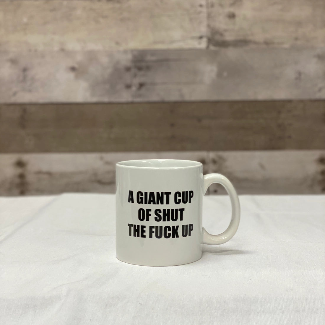 Giant STFU Mug