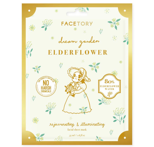 Sheet Mask - Elderflower Rejuvenating & Illuminating