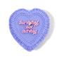 Surviving, Not Thriving Heart Candle (kitsch, funny gift)