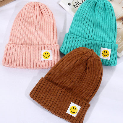 Smiley Patch Beanie