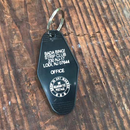 Motel Key Fob - Bada Bing! Strip Club