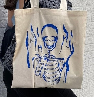 Skeleton Tote