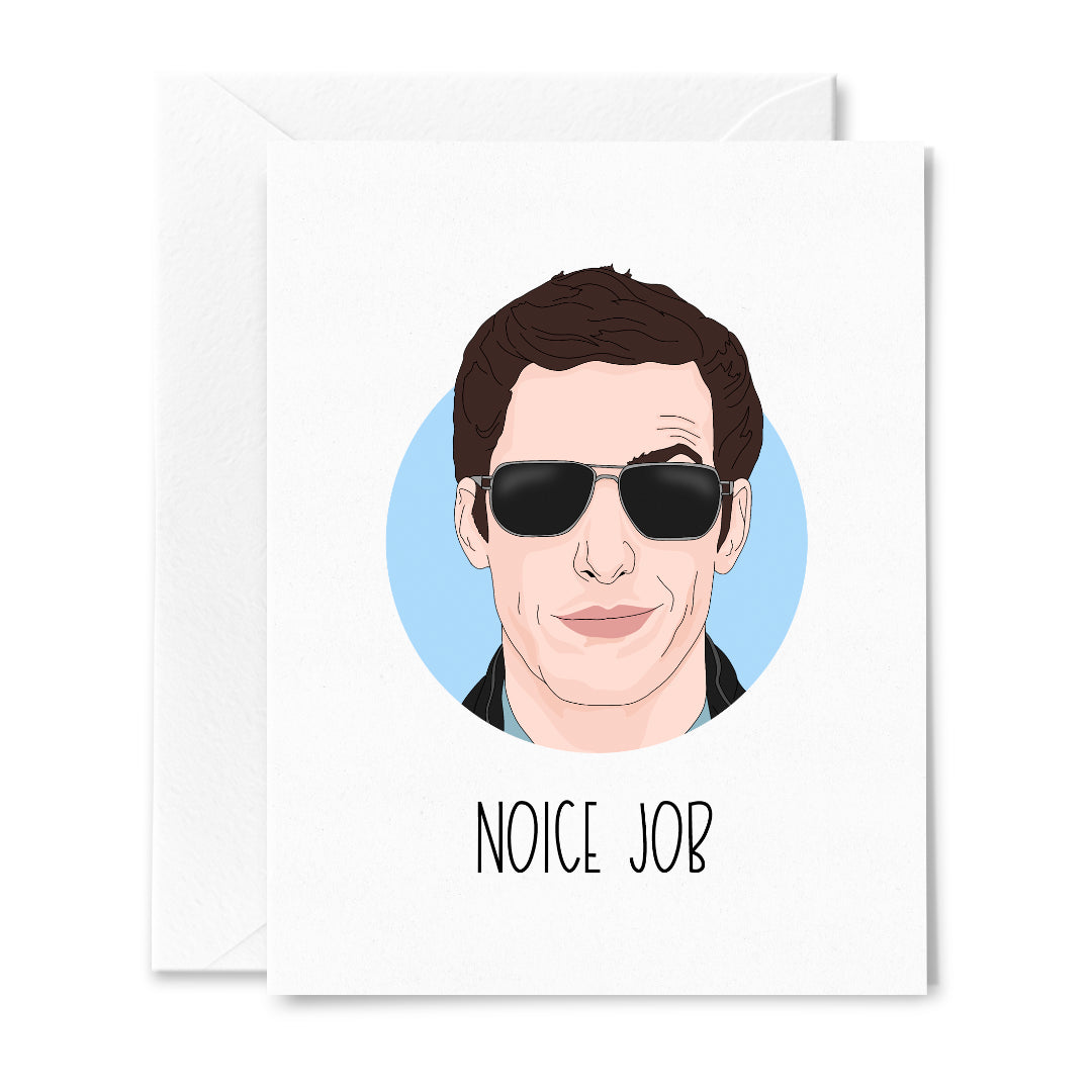 Jake Noice Job Greeting Card