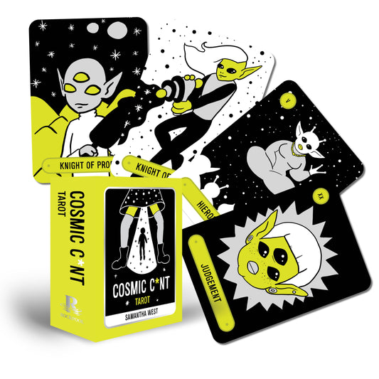Cosmic C*nt Tarot Deck (78 Cards and 112-Page Book)