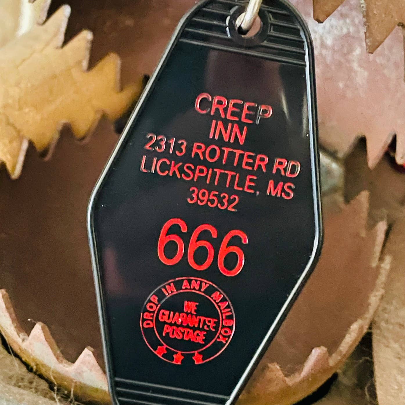 Motel Key Fob - Creep Inn