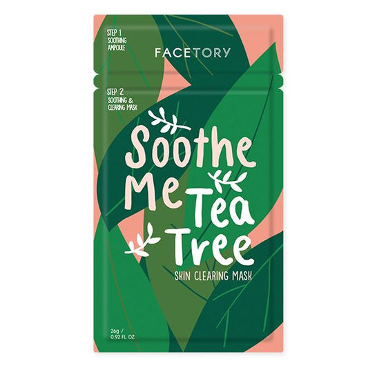 Sheet Mask - Soothe Me Tea Tree Skin Clearing Two Step Sheet Mask