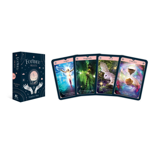 Fortune Oracle Deck (36 Gilded Cards & 88-Page Book) po
